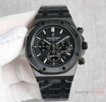 So Black Audemars Piguet Royal Oak Quartz Watches 41mm